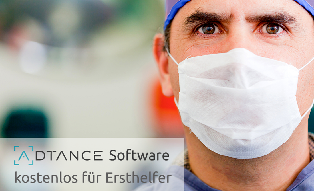 ADTANCE Software kostenlos für Ersthelfer