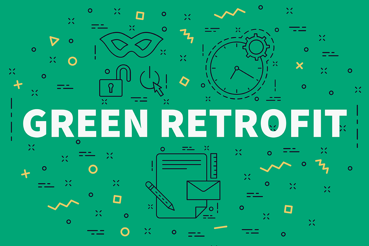 More sustainability through retrofitting