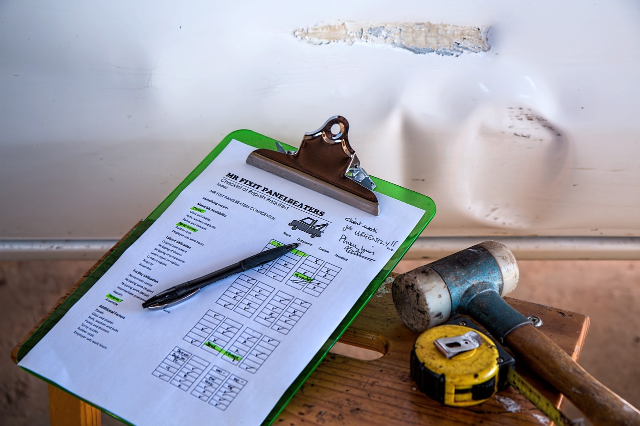 Digital maintenance plans with checklists Digital maintenance plans with checklists