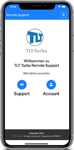 TLT Service App powered by ADTANCE