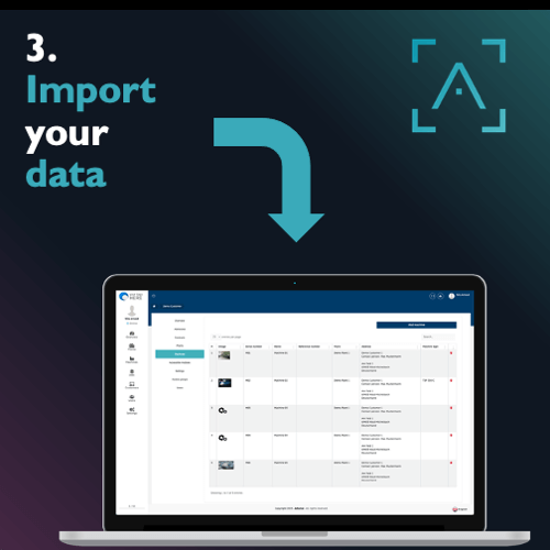 Import your data Import your data