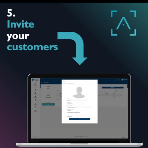 Invite your customers Invite your customers