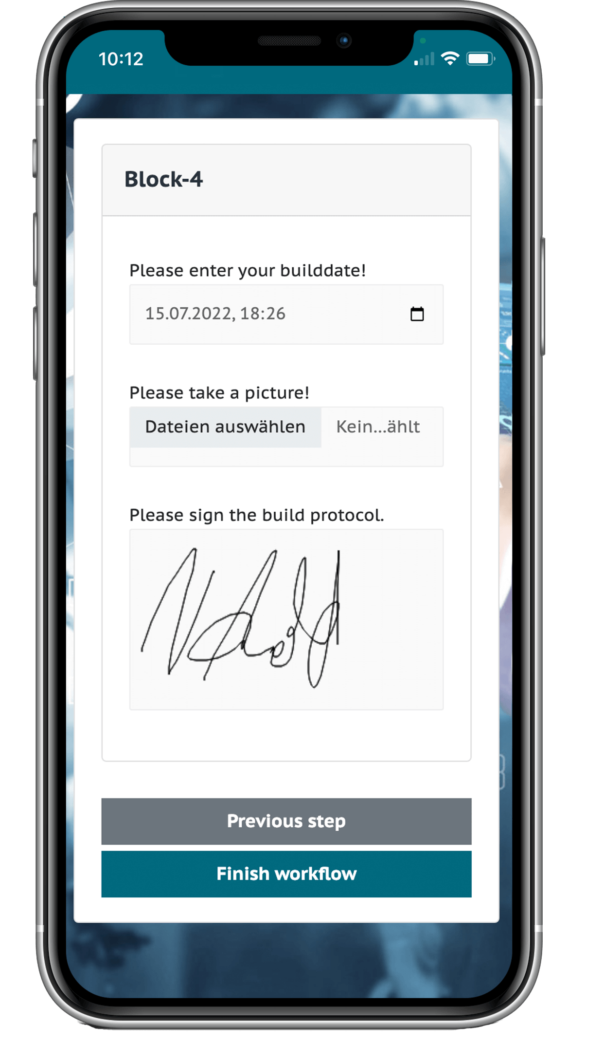 ADTANCE Workflow Demo step 2